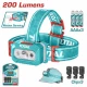 TOTAL LINTERNA DE CABEZA 200 LUMENS THL013AAA6 World Shop