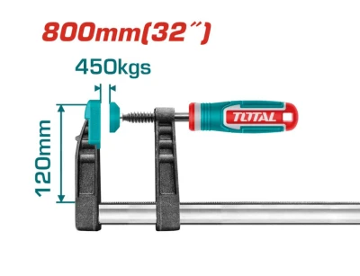 TOTAL  ABRAZADERA  F  THT1321204  120X800MM World Shop