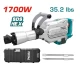 TOTAL MARTILLO DEMOLEDOR  UTH215456 1700W HEX 16KG World Shop