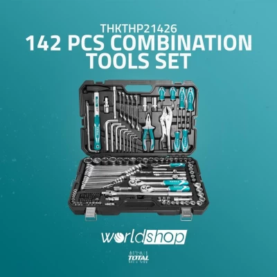 TOTAL KIT HERRAMIENTA  THKTHP21426 142PCS World Shop