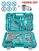 TOTAL KIT HERRAMIENTA  THKTHP21426 142PCS World Shop