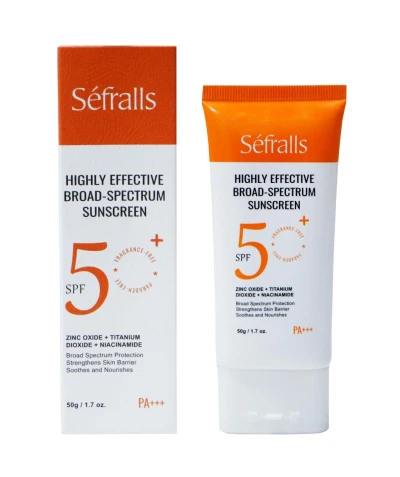 PROTECTOR SOLAR SÉFRALLS HIGHLY EFFECTIVE BROAD-SPECTRUM SPF50  50GR  World Shop PROTECTOR SOLAR SÉFRALLS HIGHLY EFFECTIVE BROAD-SPECTRUM SPF50  50GR  World Shop