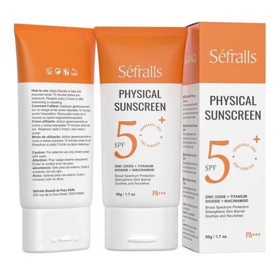 PROTECTOR SOLAR SÉFRALLS HIGHLY EFFECTIVE BROAD-SPECTRUM SPF50  50GR  World Shop