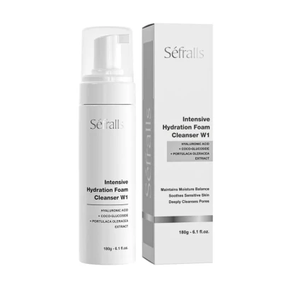 LIMPIADOR SÉFRALLS  FACIAL DE ESPUMA HIDRATANTE W1 180GR  World Shop
