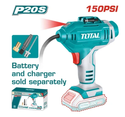 TOTAL COMPRESOR DE AIRE 20V TACLI2018 150PSI LION World Shop