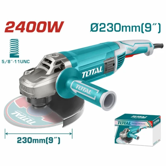 TOTAL AMOLADORA ANGULAR  TG1252306  9  2400W  220V  World Shop