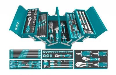 TOTAL KIT HERRAMIENTAS  THTCS12591  59PCS World Shop