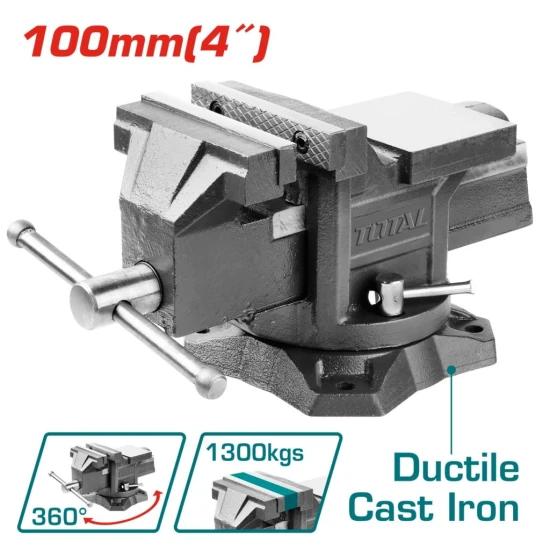 TOTAL TORNILLO DE BANCO THT6146 4 6.7KG World Shop