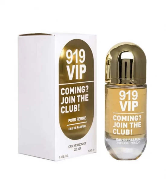 LOVALI PERFUME FEMENINO 919 VIP  15095 90ML World Shop