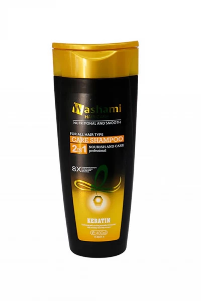 WASHAMI SHAMPOO 2IN1  NUTRICIONAL  400ML World Shop