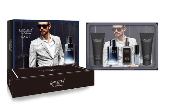 CARLOTTA KIT PERFUME MASCULINO SAUVAGE DIOR 5PCS 834590 World Shop