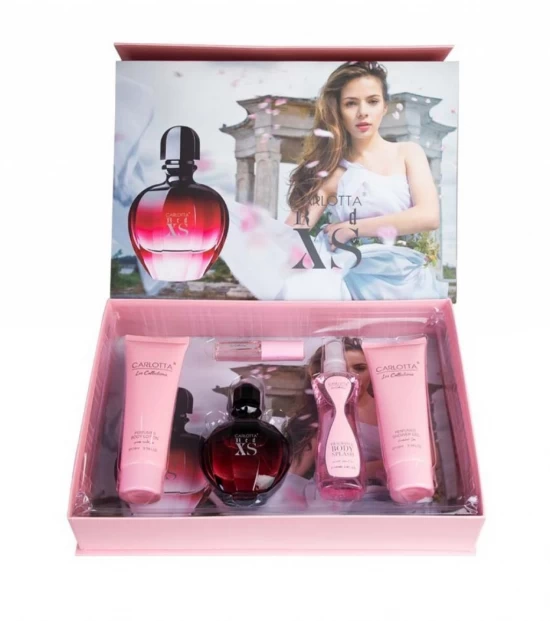 CARLOTTA KIT PERFUME FEMENINO RED XS 5PCS 835440 World Shop
