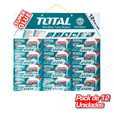 TOTAL SUPER PEGAMENTO   THT3521  12PCS/SET World Shop