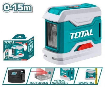 TOTAL NIVEL LASER  TLL156506 15MT ROJO World Shop