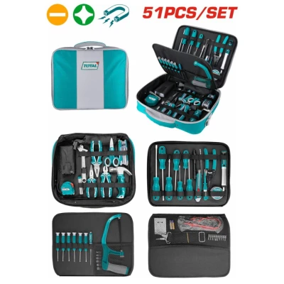 TOTAL KIT HERRAMIENTA TKTTSK0512  51PCS World Shop