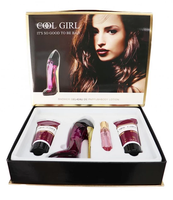 NYC SCENTS KIT PERFUME FEMENINO GOOD GIRLS PURPLE 4PCS B2095 World Shop