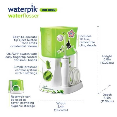 WATERPIK IRRIGADOR DENTAL KIDS  WP-260W BIVOLT World Shop