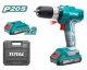 TOTAL ATORNILLADOR TIDLI20012 2BAT LI-ION 20VO World Shop