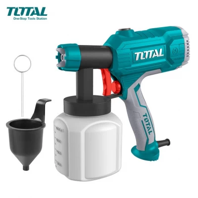 TOTAL PISTOLA DE  PINTURA  TT3506 450W 800ML PLAST World Shop