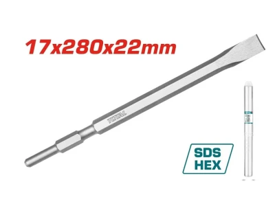 TOTAL CINCEL PLANO SDS HEX TAC153172 17X280X22MM  World Shop