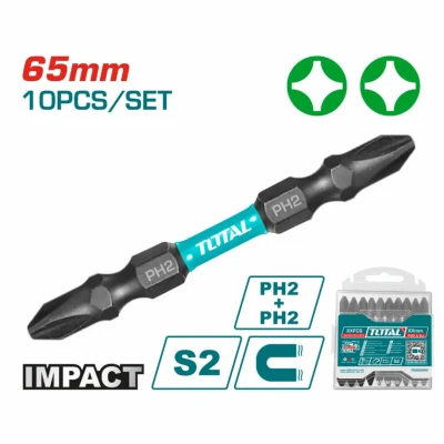 TOTAL BITS CRUZ TACIM16PH233 PH2X65MM World Shop