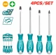 TOTAL KIT LLAVE FENDA  THT250604 4PCS World Shop