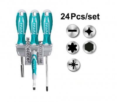 TOTAL KIT LLAVE  TACSD302462 24IN1 World Shop