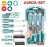 TOTAL JUEGO DE DESTORNILLADORES  TACSD302462 24IN1 World Shop