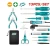 TOTAL JUEGO DE HERRAMIENTAS  13PCS TKTTSK0132  World Shop