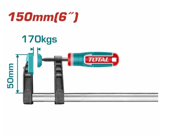 TOTAL PRENSA  SARGENTO F 50X150MM  THT1320501 World Shop