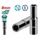 TOTAL SOCKET HEXAGONAL 8MM 1/2 THTST12083L World Shop
