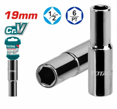 TOTAL SOCKET  HEXAGONAL THTST12193L 1/2 19MM World Shop