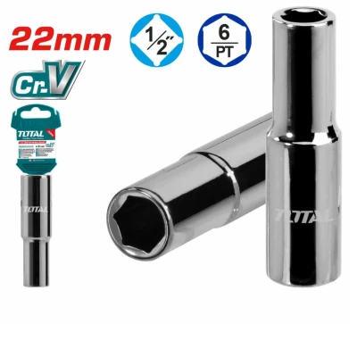 TOTAL SOCKET HEXAGONAL THTST12223L 1/2 22MM World Shop