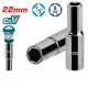 TOTAL SOCKET HEXAGONAL THTST12223L 1/2 22MM World Shop