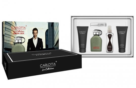 CARLOTTA SET PERFUME GREEN BOX 835160 World Shop