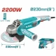 TOTAL AMOLADORA ANGULAR 9 TG12223026 2200W World Shop