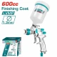 TOTAL PISTOLA DE  PINTURA  TAT10605 600CC 1.3MM World Shop