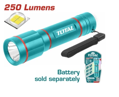 TOTAL LINTERNA DE MANO 250 LUMENS TFL013AAA58 World Shop