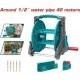 TOTAL PORTA MANGUERA DE 40 METROS THHR40122 World Shop