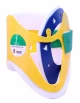 MORE FITNESS COLLAR LAERDAL STIFNECK LG GRN World Shop