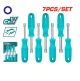 TOTAL  JUEGO DE DESTORNILLADORES PARA TUERCAS  7PCS  TNSS0701 World Shop