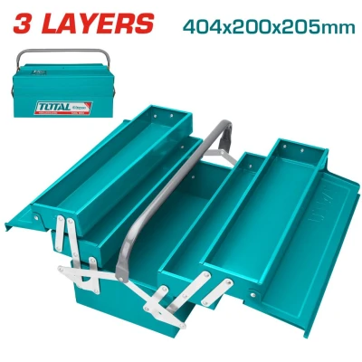 TOTAL CAJA DE HERRAMIENTAS  METALICA  THT10702  World Shop