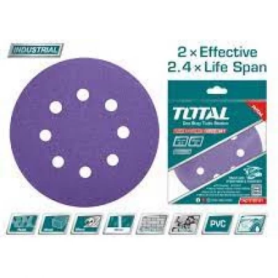 TOTAL DISCO DE LIJAR MORADO TAC73150101 World Shop