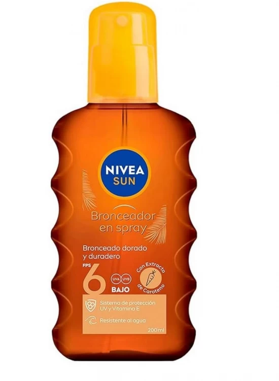 NIVEA SUN BRONCEADOR EN SPRAY FPS6 World Shop