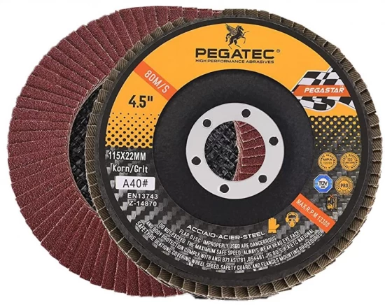 PEGATEC DISCO FLAP DE GRANO 40    KFD115AO-40 World Shop