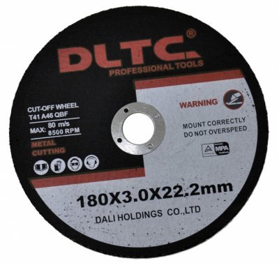 DLTC DISCO PARA METAL  A01004 180X3.0X22 World Shop