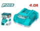 TOTAL RÁPIDO CARGADOR TFCLI20411 20V  World Shop
