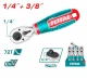 TOTAL LLAVE DE TRINQUETE   THT1061438  1/43/8 World Shop