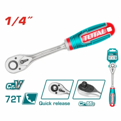 TOTAL LLAVE DE TRINQUETE  1/4  THT106146 158MM World Shop