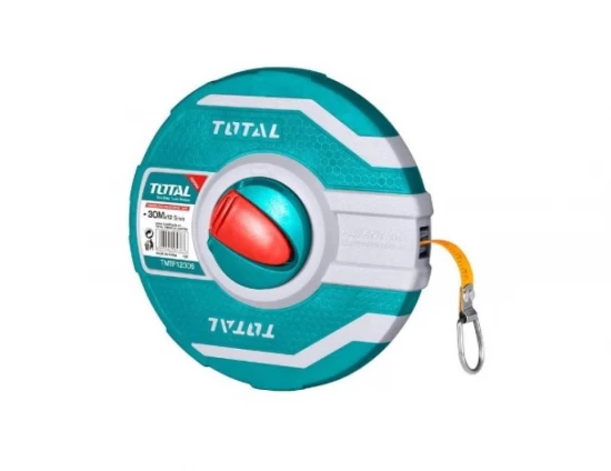 TOTAL CINTA METRICA  TMTF13306  30M FIBRA World Shop